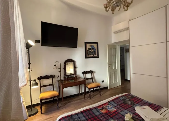 아파트 Colombo House E L'isola Che Non C'e 제노바